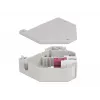Delock 87182 DIN-rail Keystone-module SC Simplex-adapter, violet
