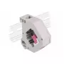 Delock 87182 DIN-rail Keystone-module SC Simplex-adapter, violet