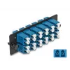 DeLOCK glasvezel adapterpaneel LC duplex UPC 12 poort blauw