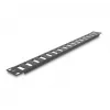 DeLOCK 19 inch paneel voor adapter 16 poorten zwart rackmontage 1U