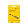 DeLOCK 66248 kabel-adapter RJ-45 USB C grijs 0,09m