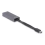 DeLOCK 66248 kabel-adapter RJ-45 USB C grijs 0,09m