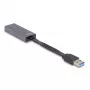 DeLOCK 66247 kabeladapter RJ-45 USB A grijs 0,09 m