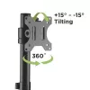 Techly ICA-LCD 401 monitorhouder / standvoet 81,3 cm (32 inch) voor op het bureau zwart