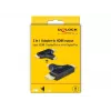DeLOCK 64059 3-in-1 monitoradapter, HDMI / DisplayPort / mini DisplayPort-ingang naar HDMI-uitgang, 4K 60 Hz, zwart