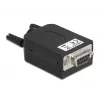 Draadverbinder DeLOCK 66257 Sub-D 9 10-polige aansluitklem zwart