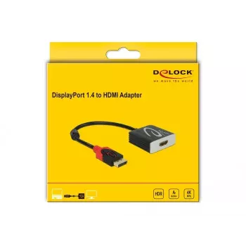 Actieve DisplayPort 1.4 naar HDMI-adapter DeLOCK 65207