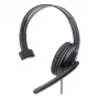 Manhattan mono over-ear-headset (USB), microfoonarm (gevoerd), detailhandelsverpakking, verstelbare hoofdband, kabelafstandsbediening, oorkussens, USB-A voor geluid en microfoon, kabel 1,5 m, drie jaar garantie