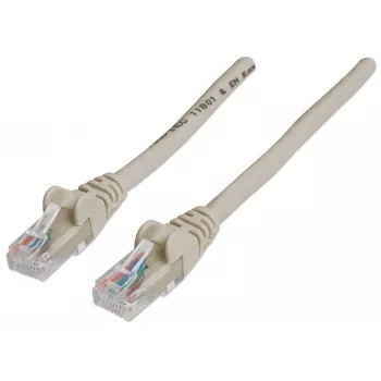 Intellinet netwerk-patchkabel, Cat6, 20 m, grijs, CCA, U/UTP, PVC, RJ45, vergulde contacten, rastongbescherming, knikbescherming, levenslange garantie