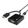 Techly converter HDMI Mini C naar VGA IDATA HDMI-VGA4, VGA (D-Sub), HDMI type C (Mini), stekker, bus, 1920 x 1080 pixels, 1080p, 720p, 480p