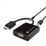 Techly converter HDMI Mini C naar VGA IDATA HDMI-VGA4, VGA (D-Sub), HDMI Type C (Mini), stekker, bus, 1920 x 1080 pixels, 1080p, 720p, 480p