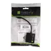 Techly IDATA HDMI-VGA4 adapter van Mini HDMI (Type C) naar VGA, male/female