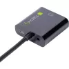 Techly IDATA HDMI-VGA4 adapter van Mini HDMI (Type C) naar VGA, male/female