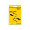 DeLOCK 61026 kabel-gender-changer USB-C naar RJ45 zwart