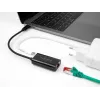 DeLOCK 61026 kabel-gender-changer USB-C naar RJ45 zwart