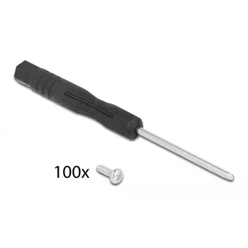 DeLOCK 66816 montageset voor glasvezeladapters (SC, LC, ST), 100 stuks