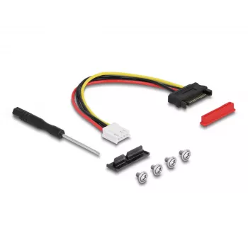 DeLOCK M.2 Key A+E naar PCIe x1 NVMe-adapter afgehoekt 20 cm kabel