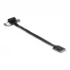 DeLOCK M.2 Key A+E naar PCIe x1 NVMe-adapter afgehoekt 20 cm kabel