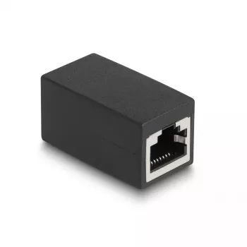 DeLOCK adapter RJ45-bus naar RJ45-bus Cat.6 zwart