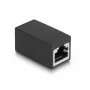 DeLOCK adapter RJ45-bus naar RJ45-bus Cat.6 zwart
