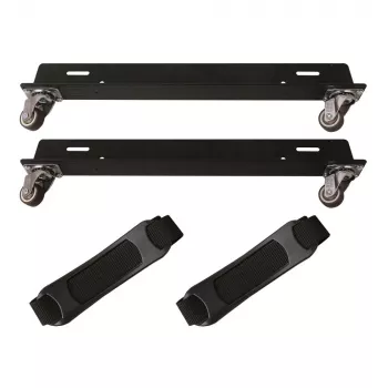 Techly ICA-CS 61 CPU-houder bureau-CPU-houder zwart