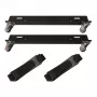 Techly ICA-CS 61 CPU-houder bureau-CPU-houder zwart
