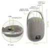 Techly ICASBL321GR draagbare/partyluidspreker mono draagbare luidspreker grijs 5 W