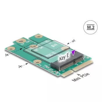 DeLOCK 64338 Interne M.2-adapter Mini PCI Express stekker