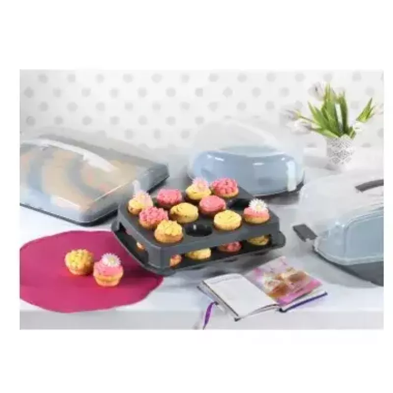 Hama 00111497 Dienblad rechthoekig zwart, transparant