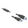 USB-kabel DeLOCK 85379 USB 3.2 Gen 1 5m USB A USB B zwart