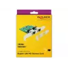 DeLOCK 89999 PCI Express x1 Dual Gigabit LAN-kaart, 2x RJ45, RTL8111
