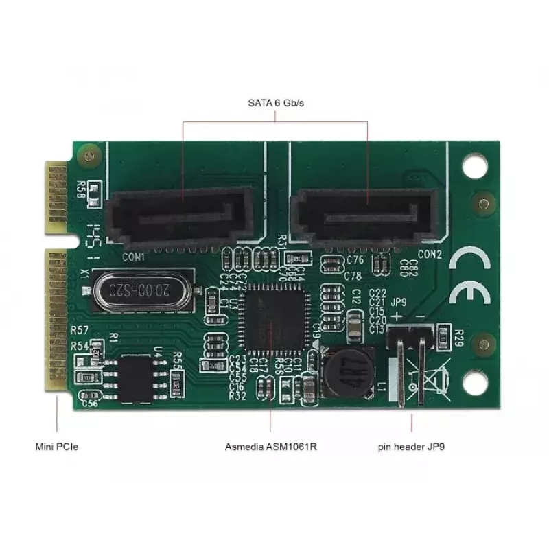Interne SATA-adapter DeLOCK 95264