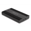 SSD-behuizing DeLOCK 42022 Externe behuizing USB 20 Gbps voor 2 x M.2 NVMe PCIe SSD
