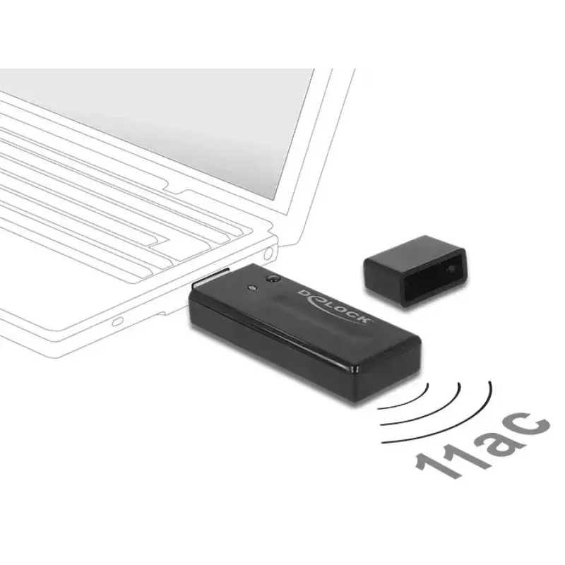 Netwerkkaart DeLOCK 12463 WLAN 867 Mbit/s