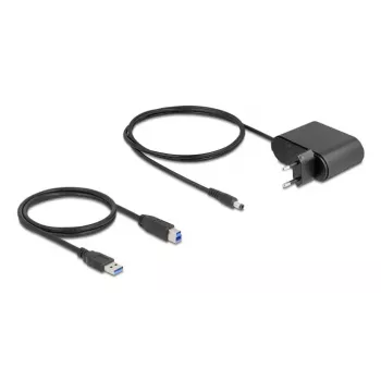 DeLOCK 64332 dockingstation USB 3.2 Gen 1 HDD SSD 2,5 3,5 zwart