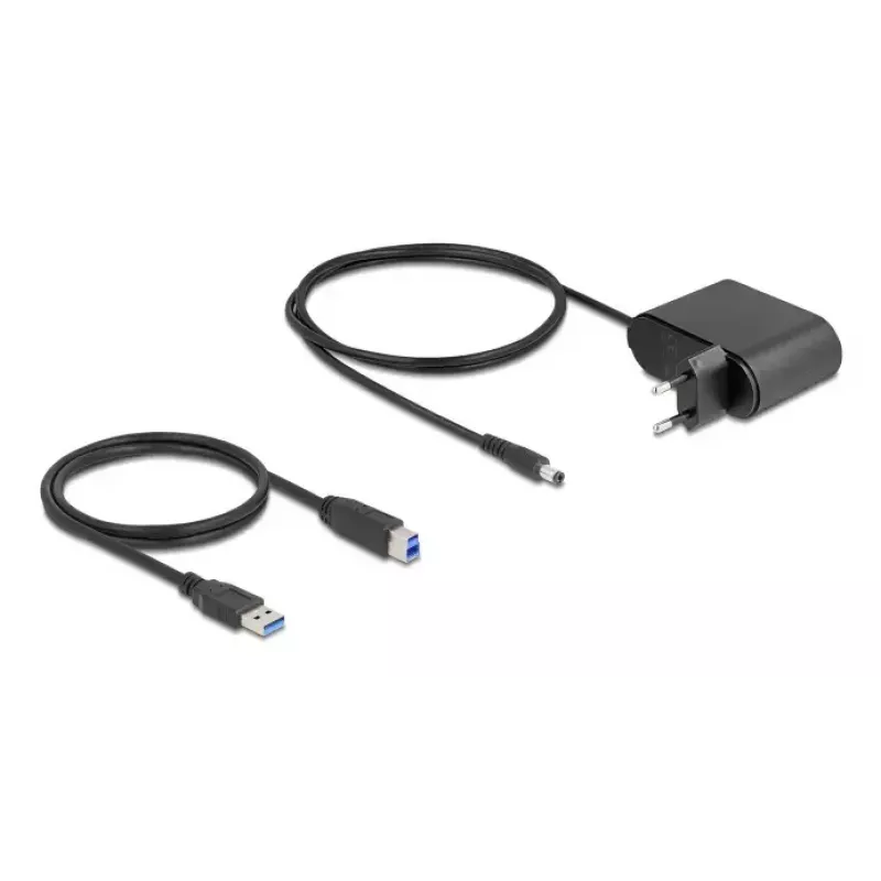 DeLOCK 64332 dockingstation USB 3.2 Gen 1 HDD SSD 2,5 3,5 zwart