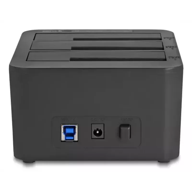 DeLOCK 64332 dockingstation USB 3.2 Gen 1 HDD SSD 2,5 3,5 zwart
