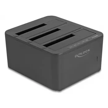 DeLOCK 64332 dockingstation USB 3.2 Gen 1 HDD SSD 2,5 3,5 zwart