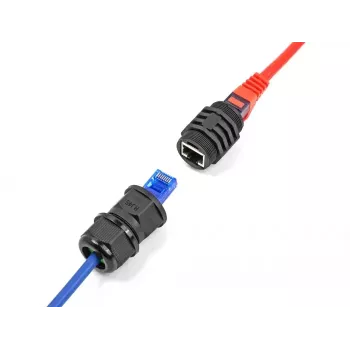 DeLOCK RJ45 Cat.6A inbouwmodule IP67 stof- en waterdicht