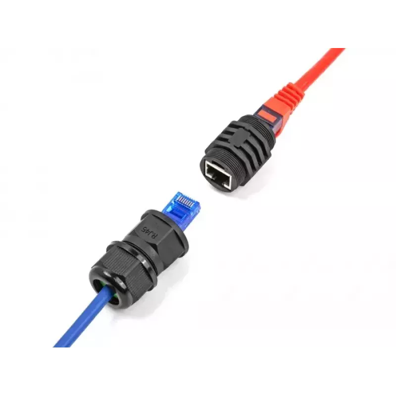 DeLOCK RJ45 Cat.6A inbouwmodule IP67 stof- en waterdicht