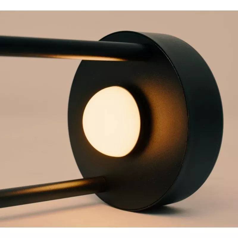 Techly I-LAMP-TABLE1 tafellamp niet-vervangbare lichtbron 3 W LED zwart