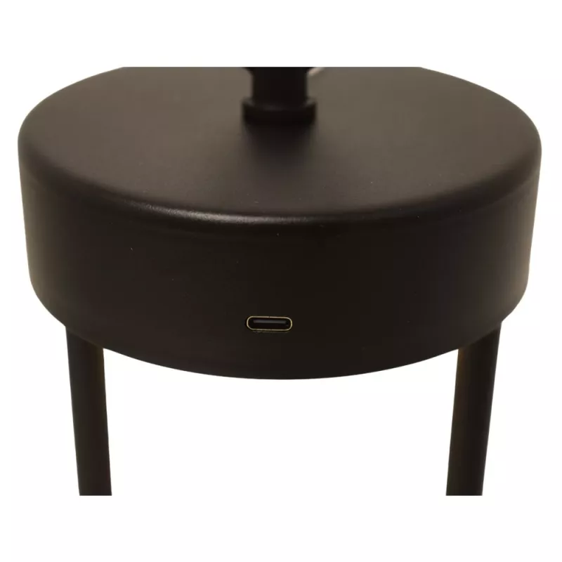 Techly I-LAMP-TABLE1 tafellamp niet-vervangbare lichtbron 3 W LED zwart