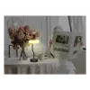 Techly I-LAMP-TABLE2 tafellamp niet-vervangbare lichtbron 2 W LED zwart, wit