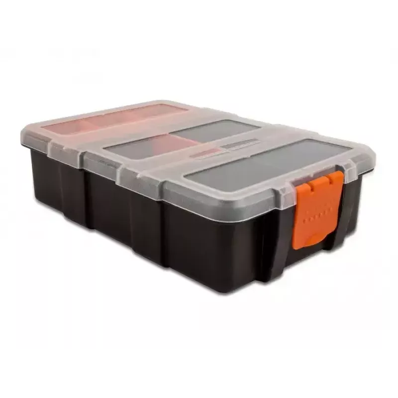 Opbergbox DeLOCK 18419 11 vakken 220x155x60mm oranje/zwart