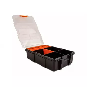 Opbergbox DeLOCK 18419 11 vakken 220x155x60mm oranje/zwart