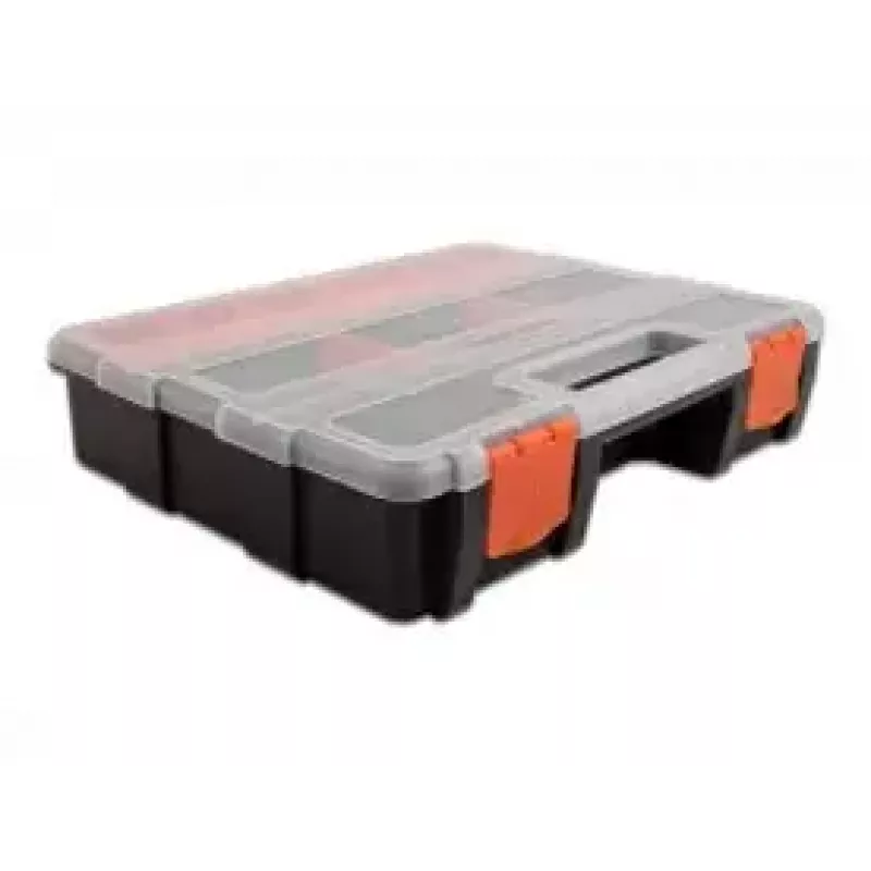 Opbergbox DeLOCK 18416 21 vakken 290x220x60mm oranje zwart