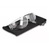 Veiligheidsbril DeLOCK 90559 heldere glazen zwart transparant