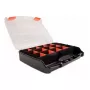 Opbergbox DeLOCK 18418 17 vakken 320x255x60mm oranje zwart