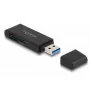Kaartlezer DeLOCK 91002 USB zwart MicroSD SD SDHC SDXC 5000 Mbit/s