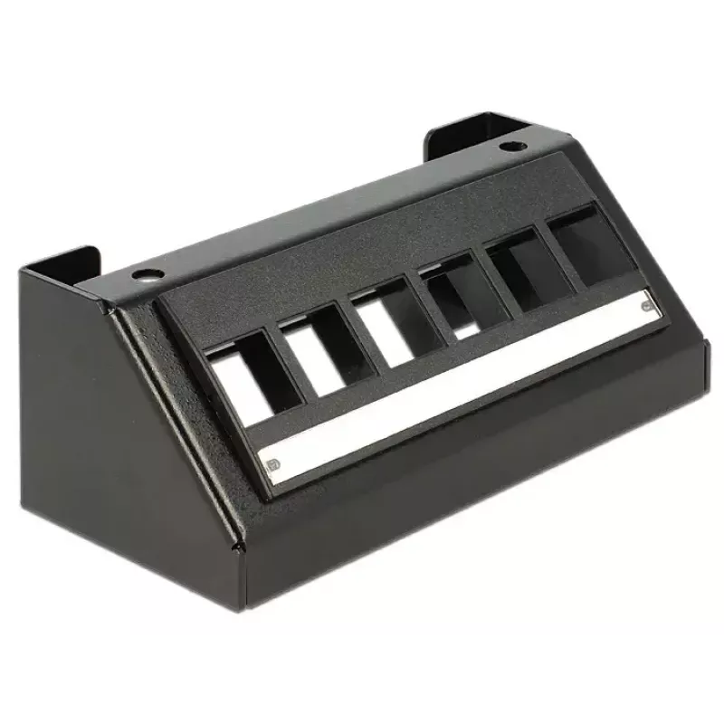 Montageset DeLOCK 86268 zwart metaal kunststof
